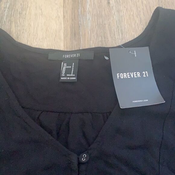 Forever 21 oversized cropped blouse - Picture 5 of 9